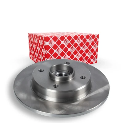 Imagem de FEBI BILSTEIN 106351 Disco de travão Eixo traseiro 243,7 9 4 108 cheio oleado com o rolamento da roda PEUGEOT: 208 I Hatchback, Van