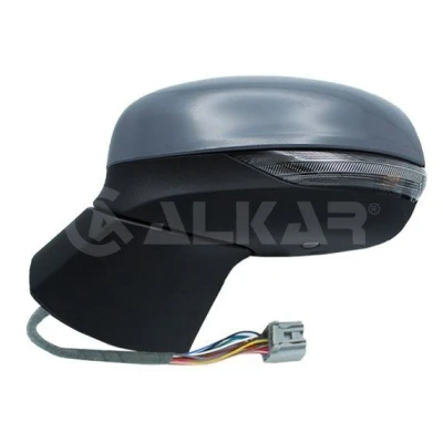 Imagem de Espelho retrovisor Alkar 6149077 esquerda com subcapa elétrico aquecível, dobrável electricamente, convexo, iluminação circundante FORD: Puma SUV