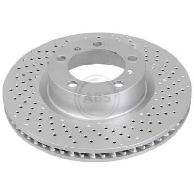 Imagem de A.B.S. Disco de travão PORSCHE: Cayman, 911 Coupe, Targa 330mm 28mm 5furos 130mm perfurado/ventilado revestido 18411 99735140200,99735140201