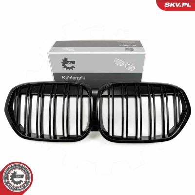 Imagem de ESEN SKV 66SKV243 Grelha de Radiador preto, brilhante BMW: X1