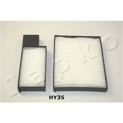 Imagem de JAPKO 21HY35 Filtro, ar do habitáculo Cartucho filtrante 190 145 20 KIA: cee‘d I Carrinha, Hatchback, Pro Hatchback