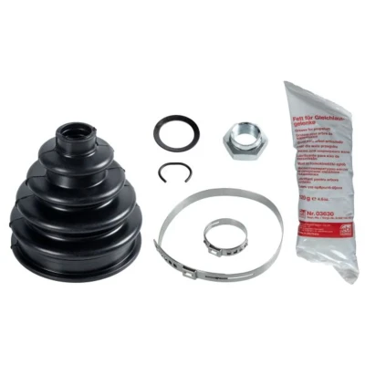 Imagem de FEBI BILSTEIN 03629 Fole de Transmissão Eixo dianteiro, do lado da roda Borracha VOLKSWAGEN: Passat B3/B4 Variant, Sedan