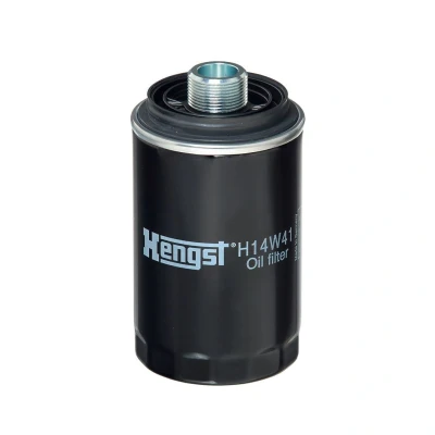 Imagem de HENGST FILTER H14W41 Filtro de óleo M27x1,5 aparafusado VOLKSWAGEN: Transporter 5 Bus, 5, 6 Bus