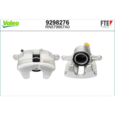 Imagem de FTE 9298276 Pinça de travão cinzento Ferro fundido Eixo dianteiro, lado esquerdo sem suporte MERCEDES BENZ: Classe C Sedan, T modell