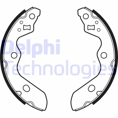 Imagem de DELPHI LS2156 Maxilas de Travão 180 32