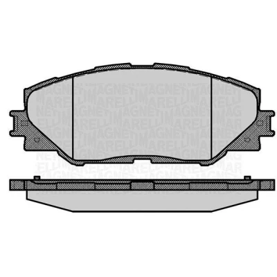 Imagem de MAGNETI MARELLI 363916060632 Jogo de pastilhas para travão disco TOYOTA: Auris Hatchback, Carrinha