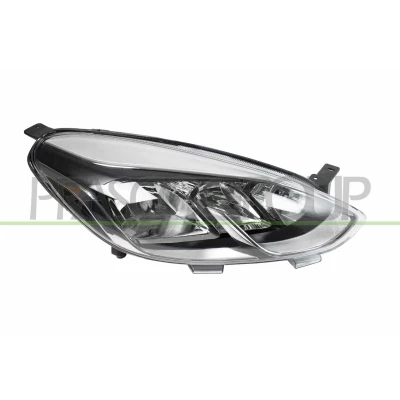 Imagem de PRASCO FD3484913 Farol Principal à direita H15, H7 crómio com motor de regulação do alcance dos faróis FORD: FIESTA 7