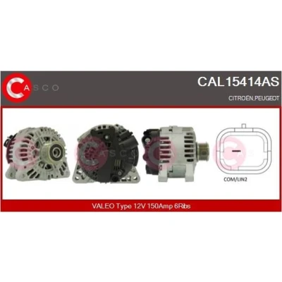 Imagem de CASCO CAL10201AS Alternador 12V 70A FORD: Escort 6 Kombi