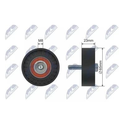 Imagem de NTY RNK AR 005 Polia de Desvio FIAT: 500 Hatchback, ALFA ROMEO: MiTo