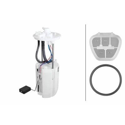 Imagem de HELLA 8TF 358 306 851 Unidade de alimentação combustível com junta, sensor nível elétrico Diesel