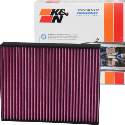 Imagem de K&amp;N Filters DVF5015 Filtro, ar do habitáculo Filtro de carvão ativado 247 40 quadrangular BMW: 1 Hatchback, 3 Touring, Sedan, ALPINA: B3 Touring