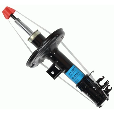 Imagem de SACHS 315 464 Amortecedor à direita Pressão do gás Tubo duplo com assento de mola cavilha em cima FIAT: 500 Hatchback, C Cabrio
