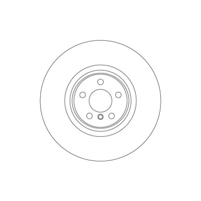 Imagem de TRW Disco de travão MINI: Hatchback, Countryman, Clubman, BMW: X1, 1 X2 360mm 30mm 5 112mm ventilado pintado alto carbono DF6979S
