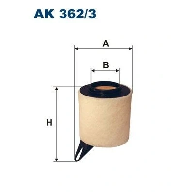 Imagem de FILTRON AK 362/3 Filtro de ar 196 162 Cartucho filtrante BMW: 3 Sedan, Touring, Coupe