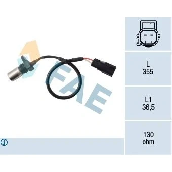 Imagem de FAE 79410 Gerador de Impulsos 2 Sensor inductivo VOLVO: S60 I, S70