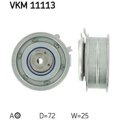 Imagem de SKF VKM 11113 Rolo tensor, correia dentada VOLKSWAGEN: Golf 4, 4 Variant, Caddy 3, AUDI: A4 B5 Sedan, Avant, B7 SEAT: Ibiza 2
