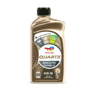 Imagem de Total Quartz 9000 Xtra Future XT 0W 16 1l Óleo do motor 2225508 TOYOTA: Yaris III Hatchback, Corolla XII Carrinha, Prius IV Liftback