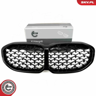 Imagem de ESEN SKV 66SKV027 Grelha de Radiador preto, brilhante