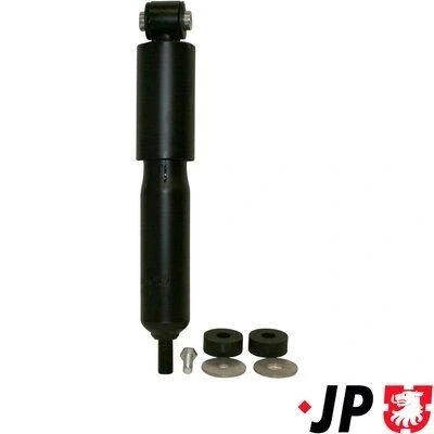 Imagem de JP GROUP 1152103000 Amortecedor Eixo traseiro Pressão do gás Tubo duplo Kit de conjunto mola/amortecedor olhal em cima, cavilha baixo