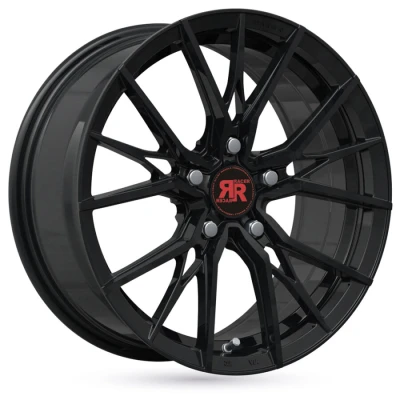 Imagem de Jante de alumínio racer driven 8x18 5x108 et45 preto brilhante