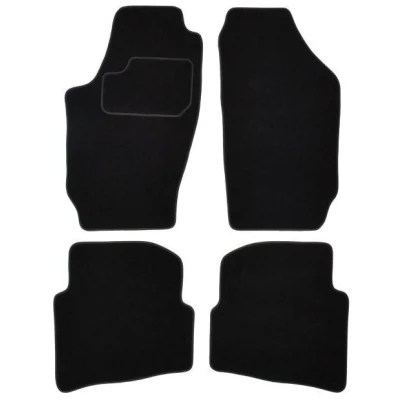 Imagem de MAMMOOTH A041 SKO15 PRM 01 Conjunto de tapete chão Têxtil à frente e atrás 4 preto SKODA: Fabia 1 Combi, I Hatchback
