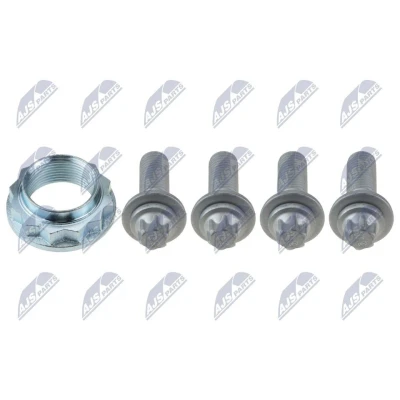 Imagem de NTY KLT BM 016 Z Kit de rolamento roda Eixo traseiro esquerdo, direito com anel sensor magnético integrado