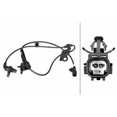 Imagem de HELLA 6PU 358 218 701 Sensor de ABS com grampo Hall 2 1020