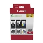 Imagem de Cartucho de tinta Canon PG 560/CL 561XL multipack alto rendimento compatível com PIXMA