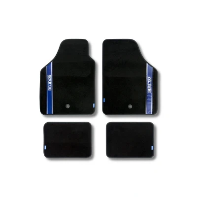 Imagem de Conjunto de tapetes sparco azul