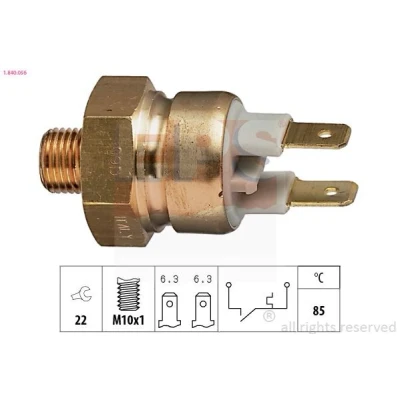 Imagem de EPS 1.840.056 Interruptor de temp., luz avisadora líquido refrigeração Made in Italy OE Equivalent
