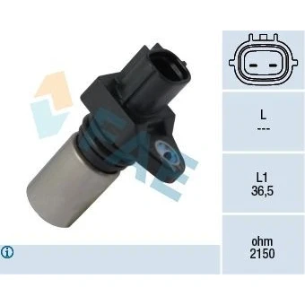 Imagem de FAE 79160 Gerador de Impulsos 2 Sensor inductivo NISSAN: Primera Sedan, X Trail, Hatchback, OPEL: Vectra C CC, Caravan