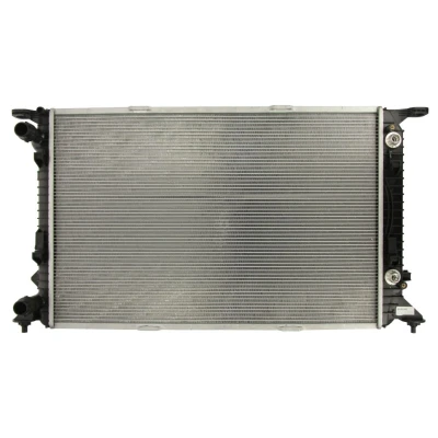 Imagem de NRF EASY FIT 53718 Radiador, arrefecimento do motor Alumínio 720 466 27 com retentor Aletas de refrigeração soldadas AUDI: A4 B8 Avant, Sedan