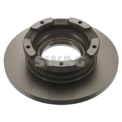Imagem de SWAG 50 94 0783 Disco de travão Eixo traseiro 280 16 5 160 cheio revestido com anel sensor do ABS FORD: Transit Mk6 Van, V363 Van