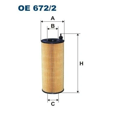 Imagem de Filtro de óleo filtron oe672/2