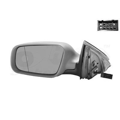 Imagem de Espelho retrovisor Van Wezel 0317807 esquerda com subcapa completo, não esférico, para regulação eléctrica dos espelhos, aquecível