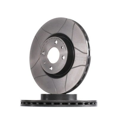 Imagem de BREMBO MAX LINE 09.4939.75 Disco de travão 284 22 4 interior ventilado, fendido revestido com parafusos FIAT: Stilo Hatchback, Marea Sedan, BRAVO 2