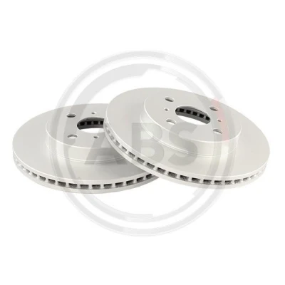 Imagem de A.B.S. Disco de travão 255mm 22mm 4furos 100mm ventilado Fundição cinzenta revestido 18943 Discos
