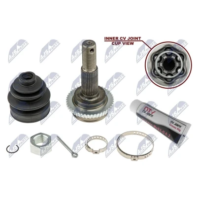 Imagem de NTY NPZ NS 067 Ponteira de Transmissão Caixa velocidades automática Eixo traseiro esquerdo, direito, NISSAN: X Trail