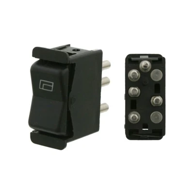 Imagem de FEBI BILSTEIN 18309 Interruptor, elevadores dos vidros à frente MERCEDES BENZ: W123 Carrinha, 190, Sedan