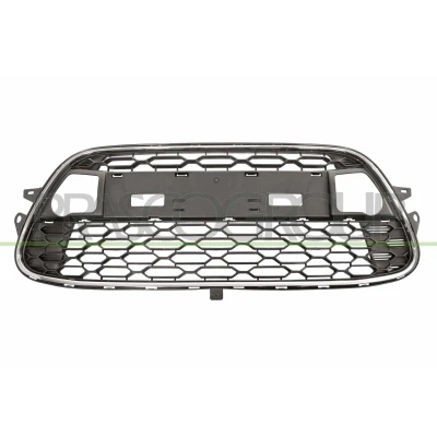 Imagem de PRASCO Premium CI3242130 Grelha de Pára Choques Rebordo cromado centro CITROËN: C3 II