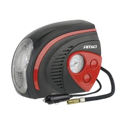 Imagem de AMiO ACOMP 08 02182 Compressor de ar 12 100 com alimentação por isqueiro, portátil
