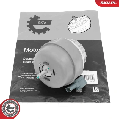 Imagem de ESEN SKV 75SKV220 Suporte, motor esquerda Apoio hidráulico com comando elétrico Borracha 175mm 110mm AUDI: A6 C6 Sedan, Avant