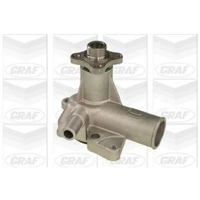 Imagem de GRAF PA117 Bomba de água com junta mecânico Ferro fundido para accionamento da correia trapezoidal estriada FORD: Transit Mk3 Van, Minibus