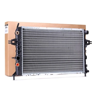 Imagem de NRF EASY FIT 55351 Radiador, arrefecimento do motor Alumínio 600 366 42 com manga de borracha Aletas refrigeração soldadas OPEL: Astra G Caravan