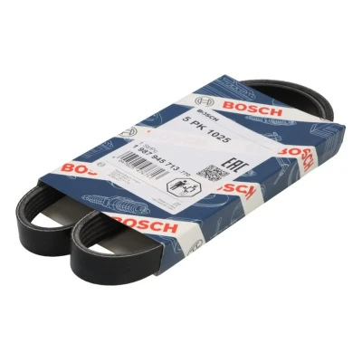 Imagem de BOSCH 1 987 945 713 Correia trapezoidal estriada 1025 5 CITROËN: Saxo Hatchback, AX, PEUGEOT: 106 II I Hatchback