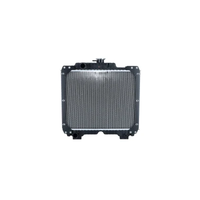 Imagem de NRF 530028 Radiador, arrefecimento do motor Alumínio 410 538 73 com capa Aletas de refrigeração soldadas