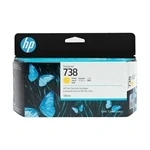 Imagem de Cartucho de tinta original HP DesignJet 738 amarelo 130 ml T850 T950