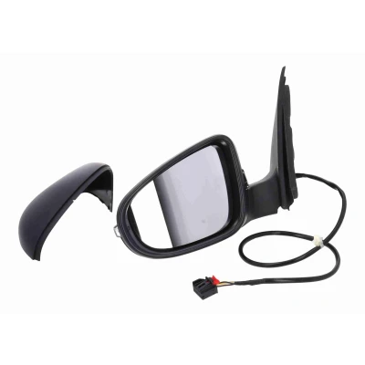 Imagem de Espelho retrovisor Vemo V10 69 0372 esquerda preto elétrico aquecível, não esférico VOLKSWAGEN: GOLF 6