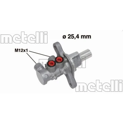 Imagem de METELLI 05 0674 Bomba Central Dos Travões 22,20mm Alumínio OPEL: Corsa D Hatchback