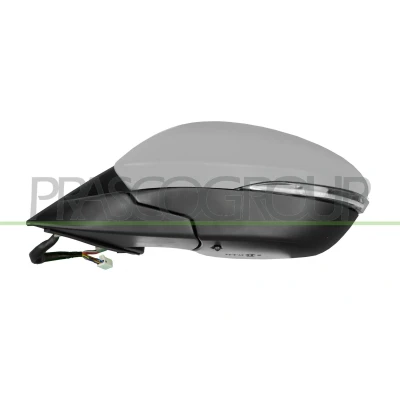 Imagem de Espelho retrovisor Prasco AA7107324 esquerda com subcapa elétrico aquecível, dobrável electricamente, convexo